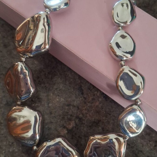 Necklace silver new