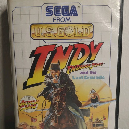 Indy Indiana Jones and the Last Crusade Sega Master System used
