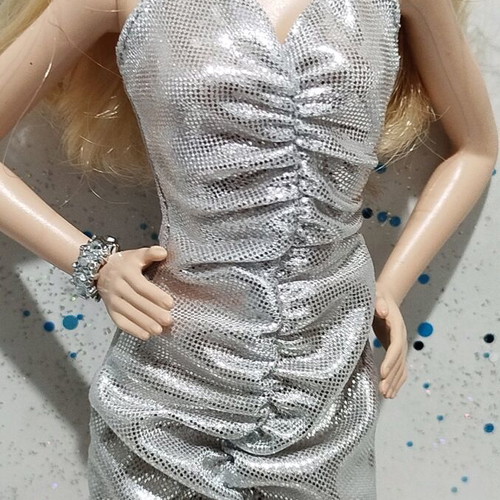 Barbie Holiday 2016 like new, redressed with minor flaws