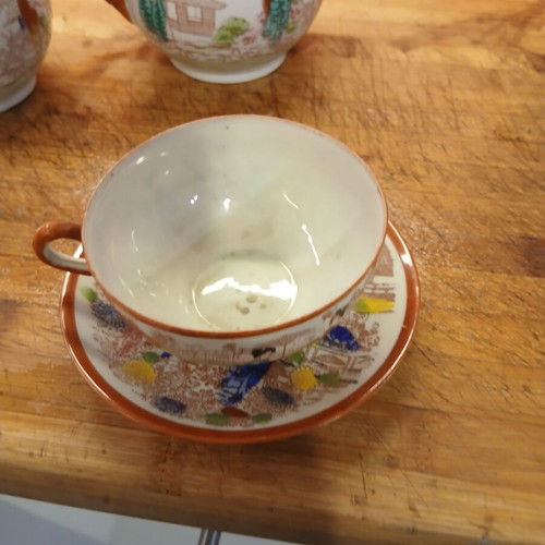 Vintage porcelain set from China, like new, 5 pieces