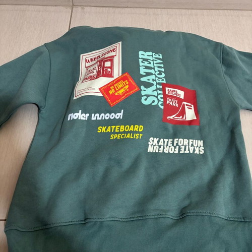 Zara kids sweatshirt new with tags, green, size 140 cm