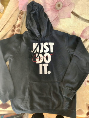 Nike γυναικείο φούτερ μεταχειρισμένο, μέγεθος small, μαύρο