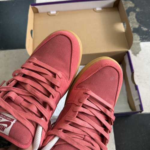 Nike SB Dunk Adobe sneakers, size 42, red
