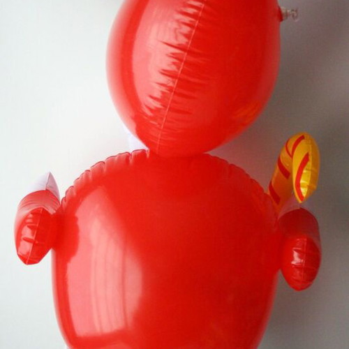 Vintage 80's Large Inflatable Santa Claus 112cm New