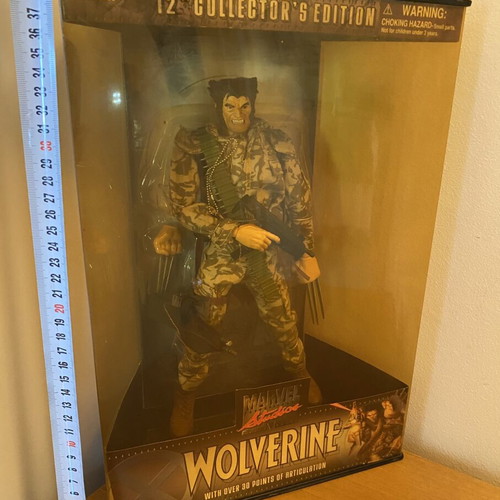 Marvel Studios Wolverine 12” Collector’s Edition ToyBiz figure like new