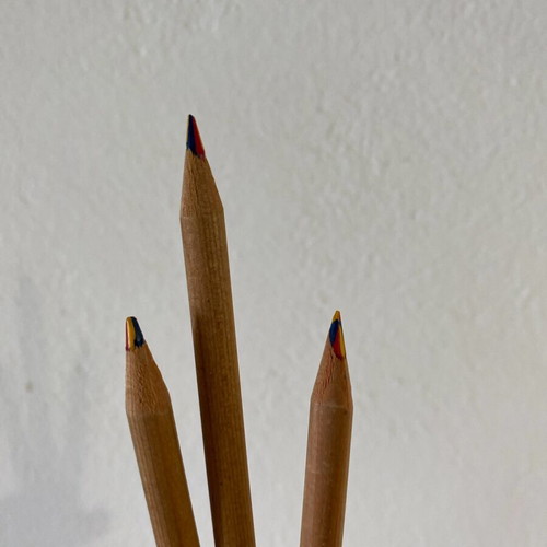 Colored pencils used, pack of 5