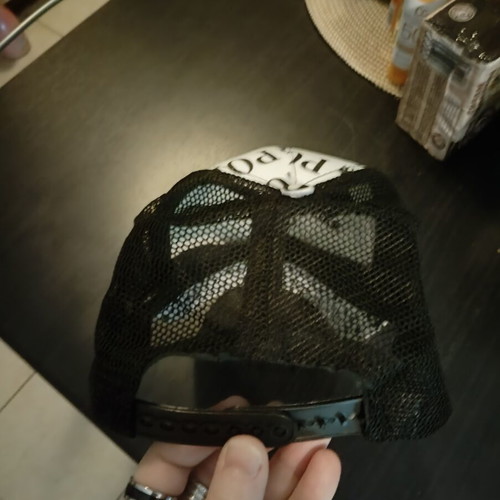 Polo Ralph Lauren Hat like new, black and white, one size