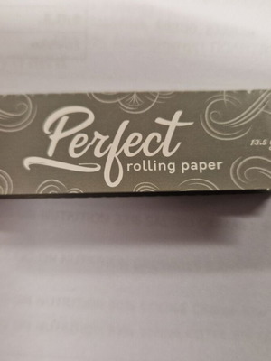 Perfect rolling paper silver thin new, 50 pieces