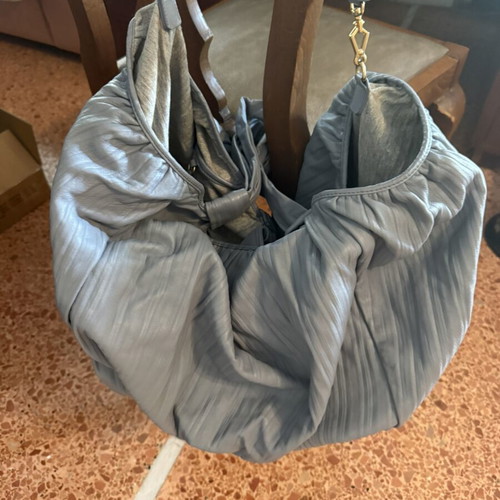 Max Mara shoulder bag like new, large soft blue