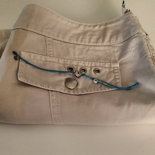 Women's shorts XS and skort M used beige set with free eye bracelet