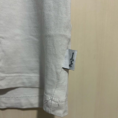 Pepe Jeans T-shirt like new, size M, white-grey