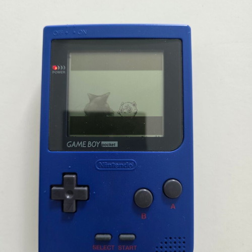 Game Boy Pocket μπλε μεταχειρισμένο με κουτί και εγχειρίδιο