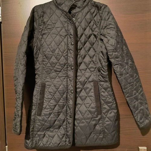 Trespass women's quilted jacket used, size S, black