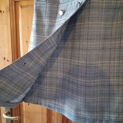 Paranoia medium mini dress checked like new