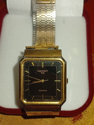 Orient VX Quartz vintage γυναικείο ρολόι μεταχειρισμένο, επίχρυσο