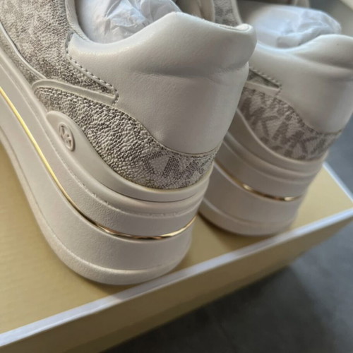 Michael Kors Hayes sneakers like new, size 36, beige, organic leather
