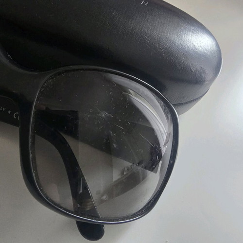 Ralph Lauren black sunglasses used with wear
