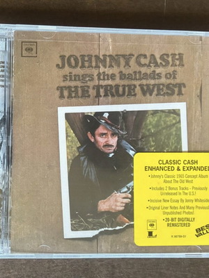 Johnny Cash Sings The Ballads Of The True West CD, Enhanced & Expanded edition