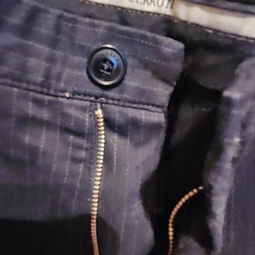 Cerruti pants used, blue, sizes M and L
