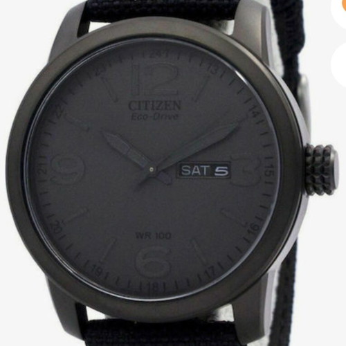 Citizen Eco Drive men's black watch