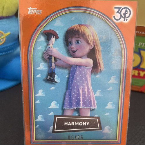 Disney Topps Now Toy Story 30th Anniversary Harmony Card /25 Pixar
