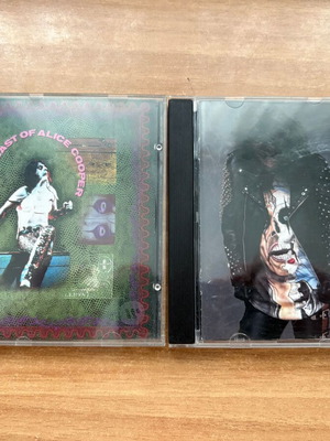 Alice Cooper CDs like new, rock genre