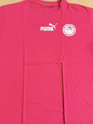 Puma Ολυμπιακός μπλούζα κολύμβησης, μέγεθος Large