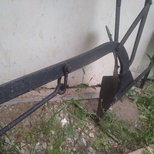 Plow used, needs painting