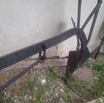 Plow used, needs painting