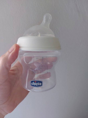 Chicco baby bottle new plastic