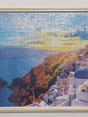 Puzzle in wooden frame new, Clementoni & Ravensburger