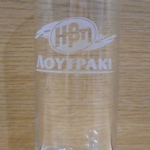 Ivi Loutraki promotional glass used