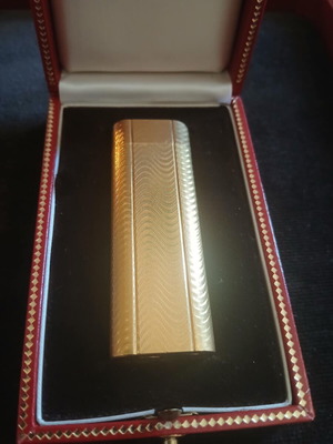 Αναπτήρας Cartier χρυσός συλλεκτικός σαν καινούργιος