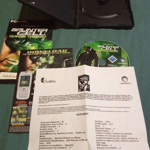 Splinter Cell Chaos Theory PC game used in very good condition