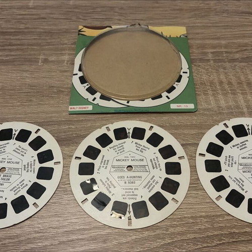 Vintage View-Master 3D set "Mickey Mouse / Walt Disney" used