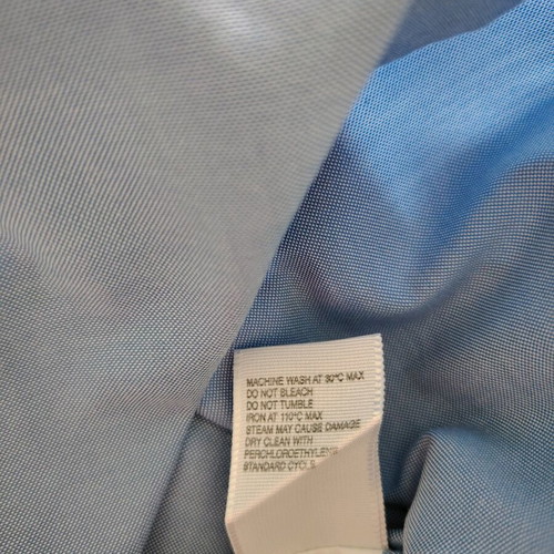 Fred Perry Cotton Shirt XL like new, blue, slim fit
