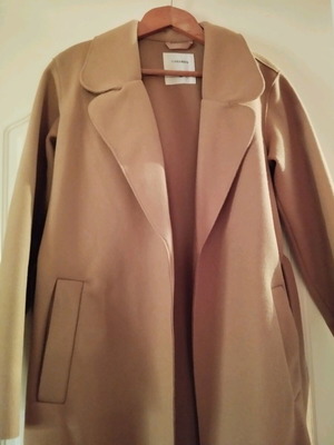 Terranova coat s long, thin fabric, new, beige