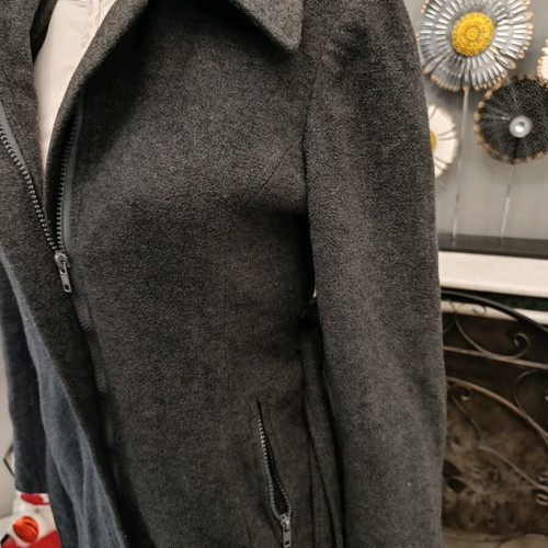 Tresor women's coat like new, grey, size Small