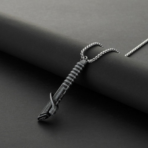 Star Wars Dark Saber Metal Pendant New by XIFOS-SABERS