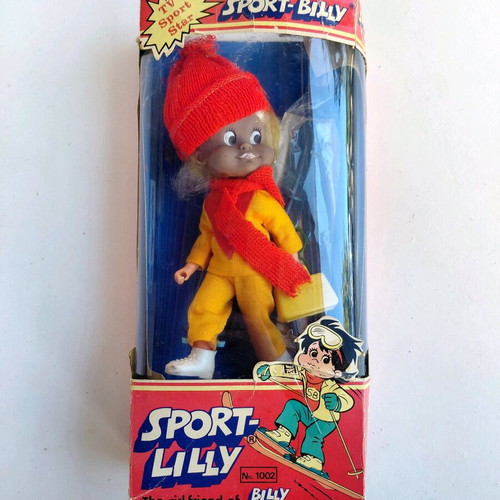 Sport Billy doll 1980 new, Greek made by Lyra