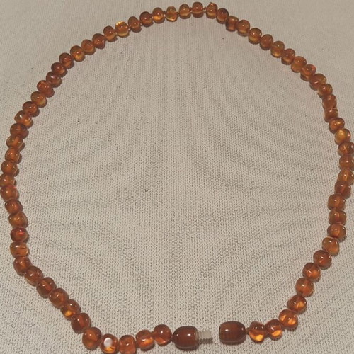 Baltic amber necklace from Lithuania