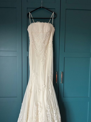 Pronovias wedding dress ivory color like new