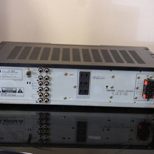 Sansui A-500 amplifier used, vintage analog sound