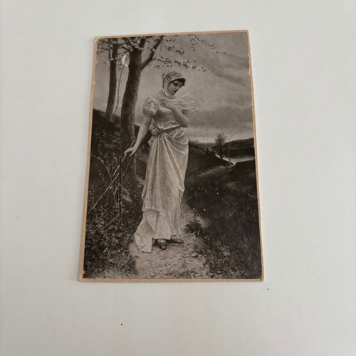G . Stuffler thick cardboard photo used, collectible