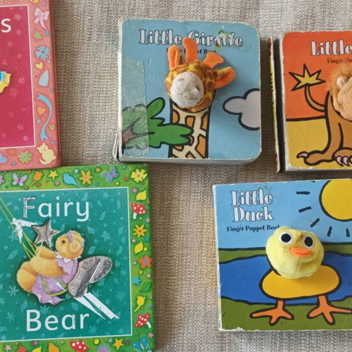 English children's books used, set of 6 fairy tales