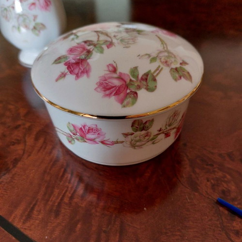 Ansley England porcelain set of 3 pieces used