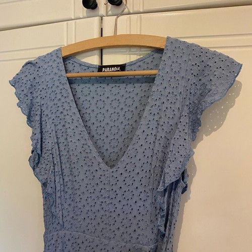 Blue dress like new, size Small