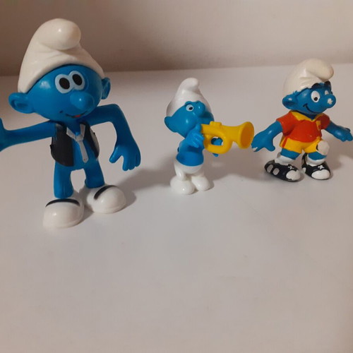 Smurfs figures used