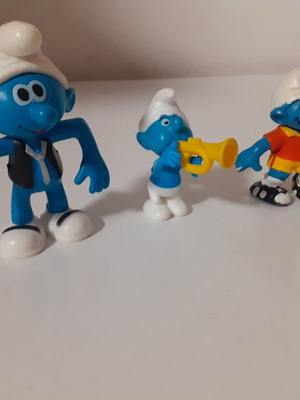 Smurfs figures used