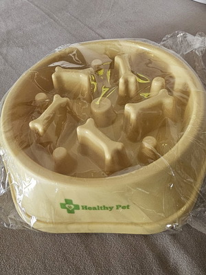 Anti-choke dog bowl, Healthy Pet